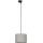 Luster na sajli za 3-fazni šinski sastav TRACER 1xE27/15W/230V pr. 30 cm crno/sivo