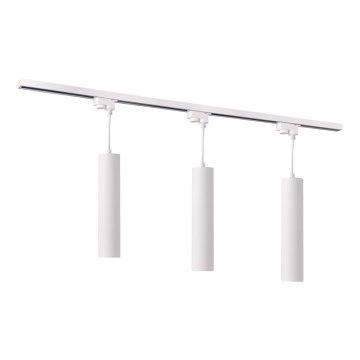 Luster na sajli za šinski sastav MARIBEL 3xGU10/10W/230V + 1 m sastav vodilica bela