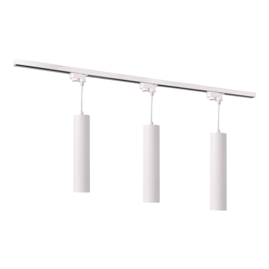 Luster na sajli za šinski sastav MARIBEL 3xGU10/10W/230V + 1 m sastav vodilica bela