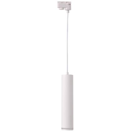Luster na sajli za šinski sastav PARIS 3xGU10/10W/230V + 1 m sastav vodilica bela
