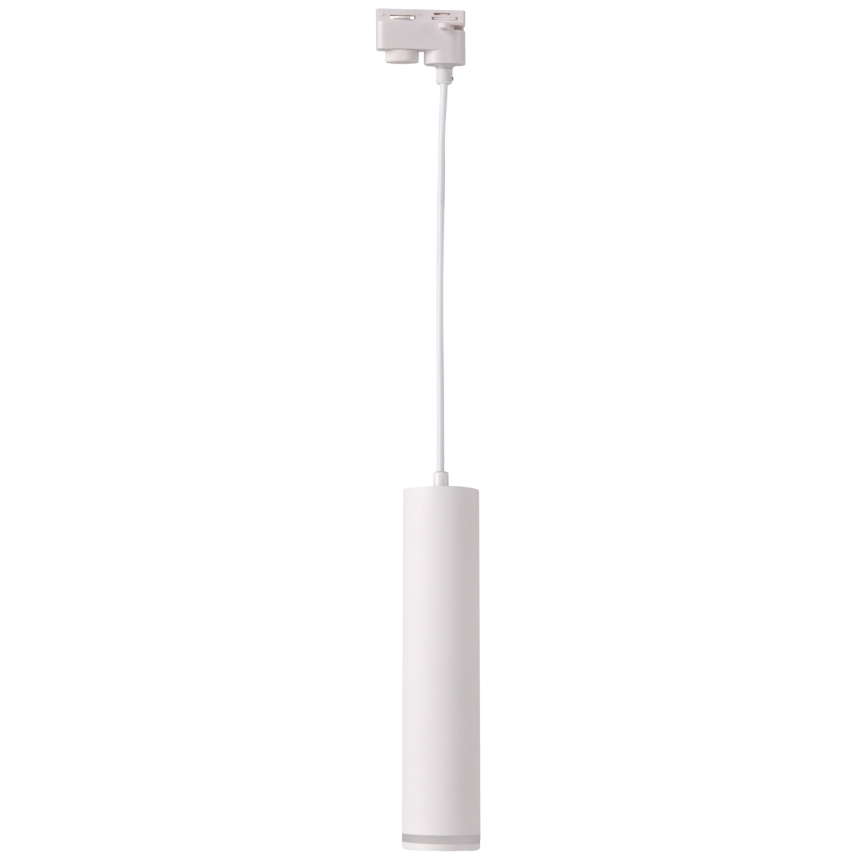 Luster na sajli za šinski sastav PARIS 3xGU10/10W/230V + 1 m sastav vodilica bela