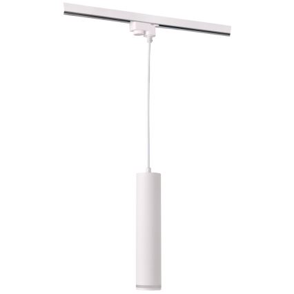 Luster na sajli za šinski sastav PARIS 3xGU10/10W/230V + 1 m sastav vodilica bela
