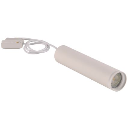 Luster na sajli za šinski sastav PARIS 3xGU10/10W/230V + 1 m sastav vodilica bela