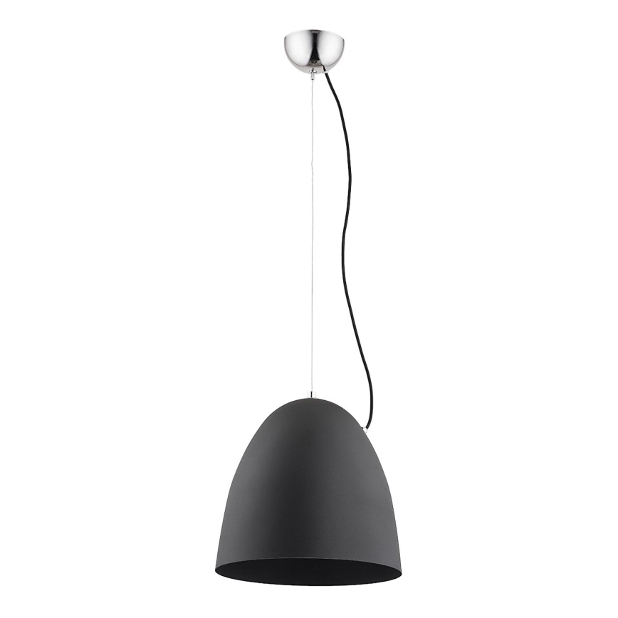 Luster na sajli ZETES 1xE27/15W/230V crno