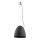 Luster na sajli ZETES 1xE27/15W/230V crno