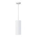 Luster na sajli ZIK 1xE27/40W/230V bela