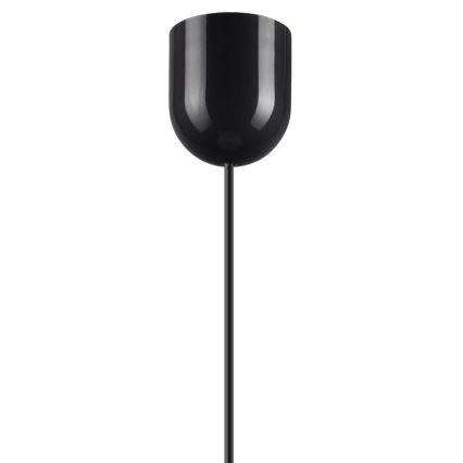 Luster na sajli ZOYA 1xE27/60W/230V crno