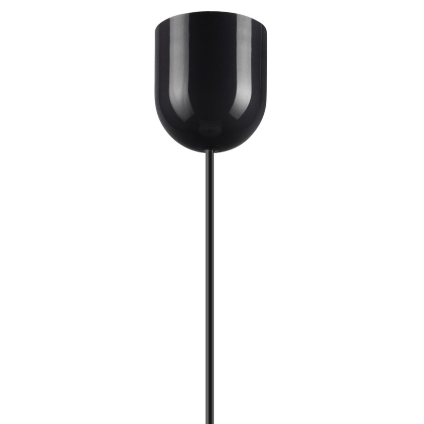 Luster na sajli ZOYA 1xE27/60W/230V crno