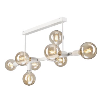 Luster na šipci ASTRID 8xE27/60W/230V beli