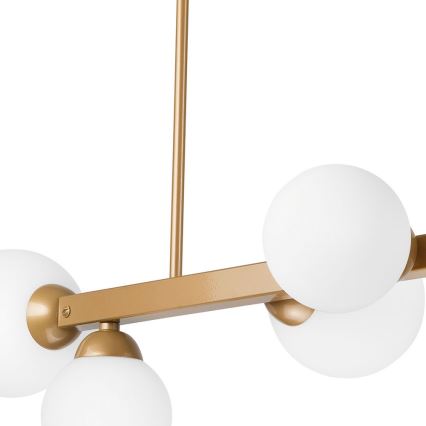 Luster na šipci ASTRO 6xG9/5W/230V zlatni