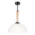 Luster na šipci MEL 1xE27/60W/230V bukva