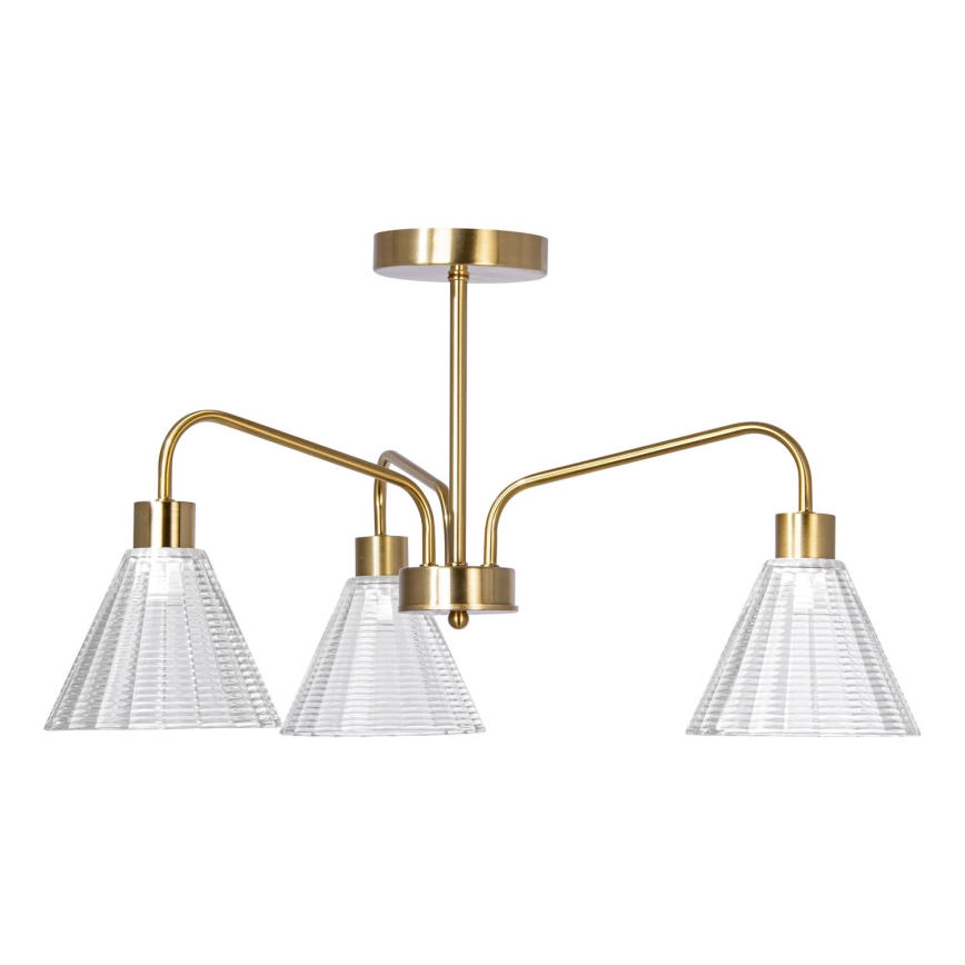 Luster na stalku 3xE27/60W/230V zlatni