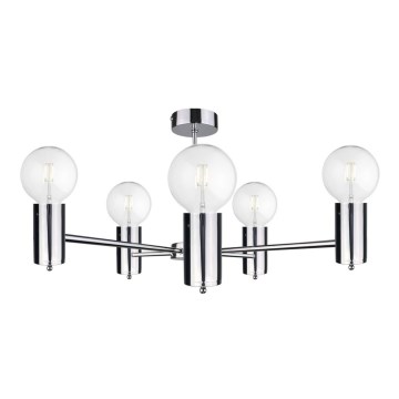 Luster na stalku ARD 5xE27/60W/230V sjajni hrom