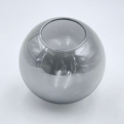 Luster na stalku LILOU 4xE14/5W/230V mat hrom/dimljeno staklo