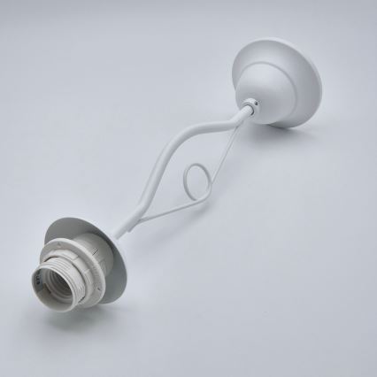 Luster na stalku RETRO II 1xE27/60W/230V bela