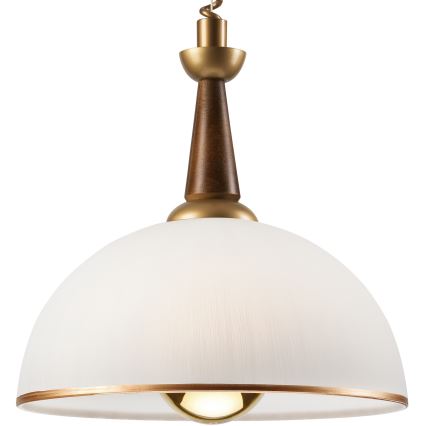 Luster podesive visine CHIARA 1xE27/60W/230V braon/bukva