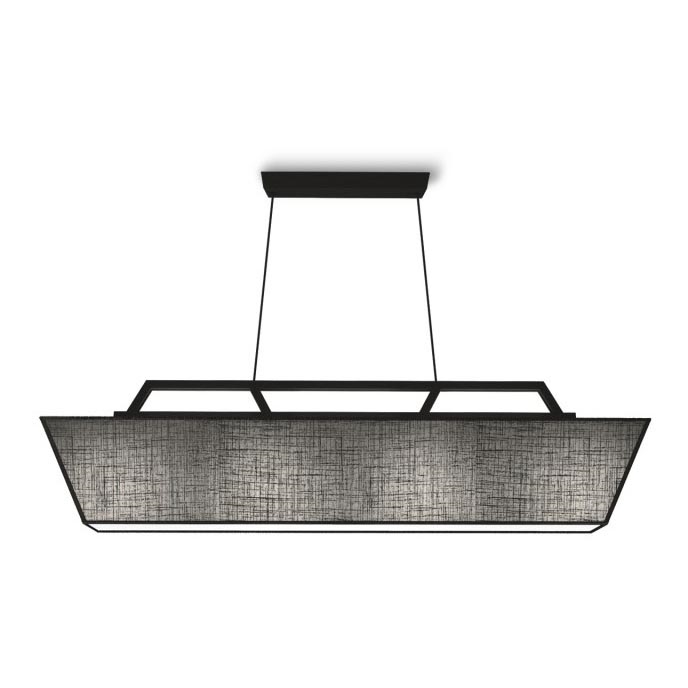 Luster ROOF 4xE27/40W/230V crno