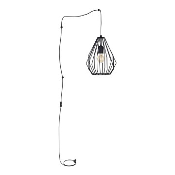 Luster sa utikačem za utičnicu BRYLANT 1xE27/60W/230V