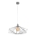 Luster SATURN 1xE27/15W/230V sivo