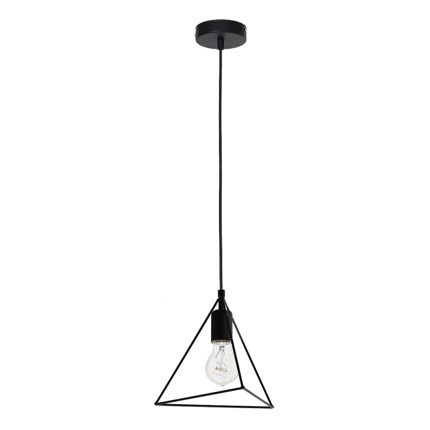 Luster TREKANT 1 1xE27/60W crno