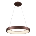LUXERA 18407 - LED luster na sajli GENTIS, prigušiva, 1xLED/50W/230V