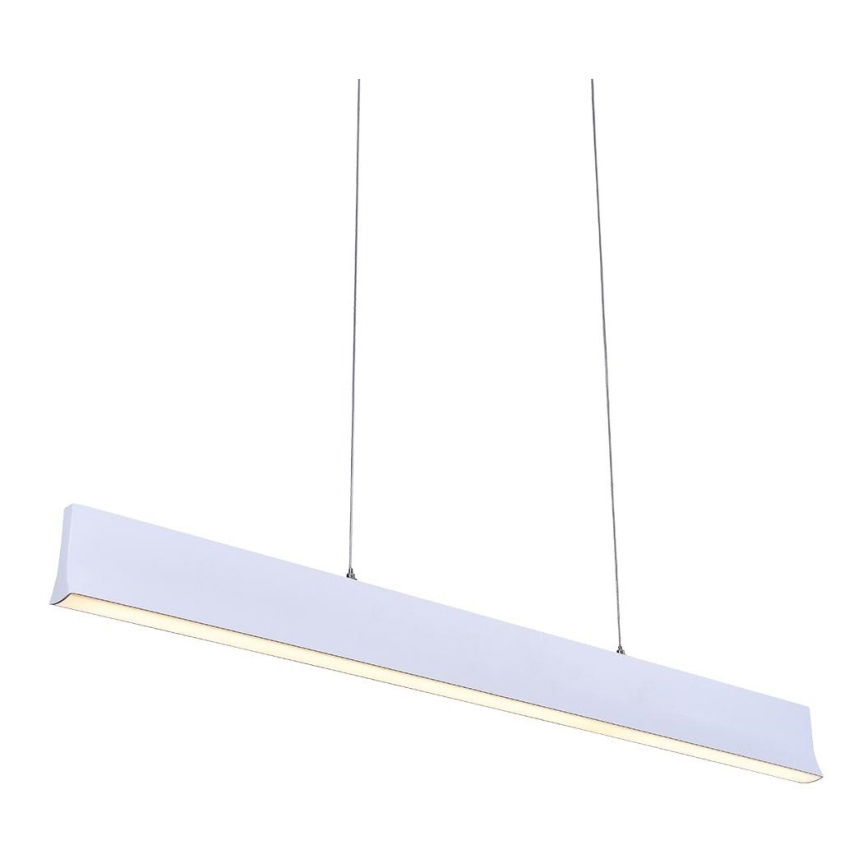 LUXERA 18414 - LED luster na sajli OBLO, prigušiva, 1xLED/30W/230V