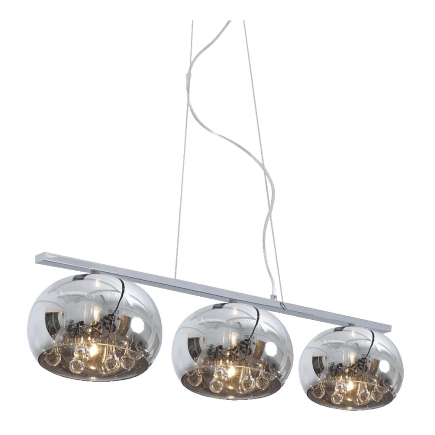 LUXERA 46039 - Viseći luster SPHERA 3xG9/33W/230V