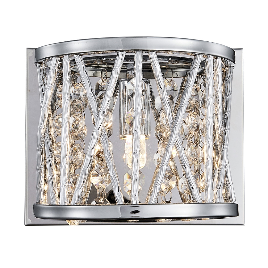 LUXERA 46063 - Zidna svetiljka STIXX 1xG9/33W/230V srebrna