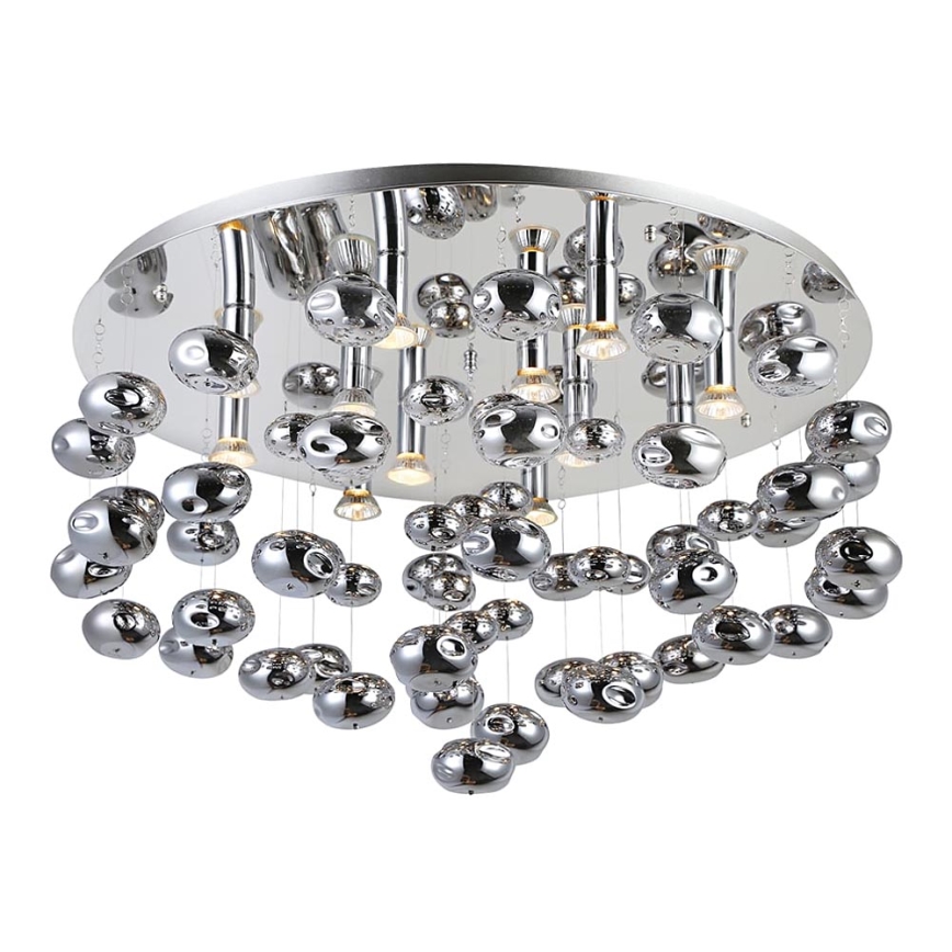 LUXERA 46120 - Plafonjera AMARILLO 12xGU10/50W/230V
