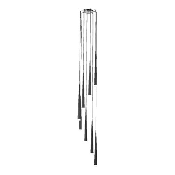 LUXERA 48005 - Viseći luster EBONY 8xG9/33W/230V
