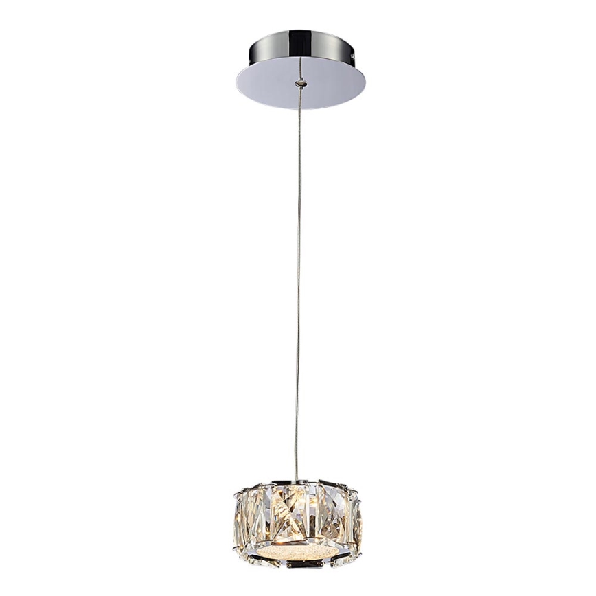 LUXERA 62416 - LED Kristalni luster na sajli KNOX LED/5W/230V