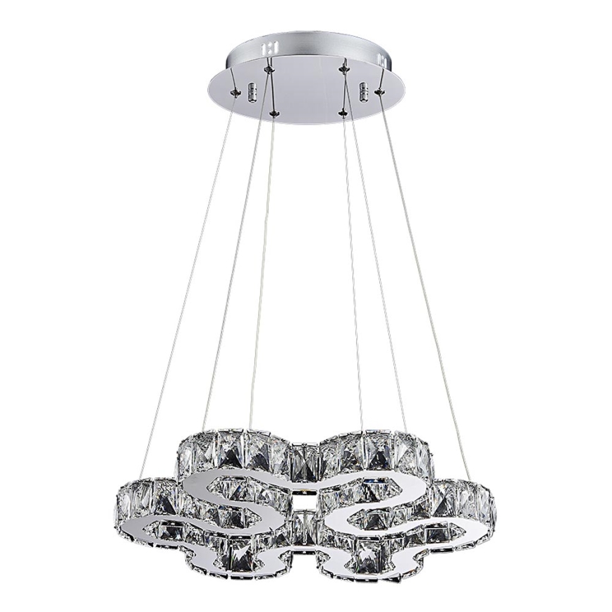 LUXERA 62422 - LED Kristalni luster na sajli STRADA LED/30W/230V