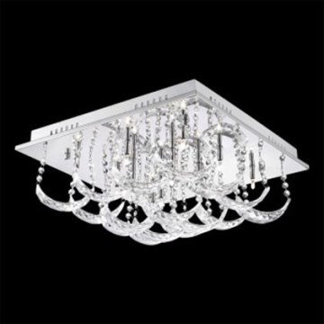 Luxera 64314 - Plafonjera BACARAT 12xG4/20W/230V