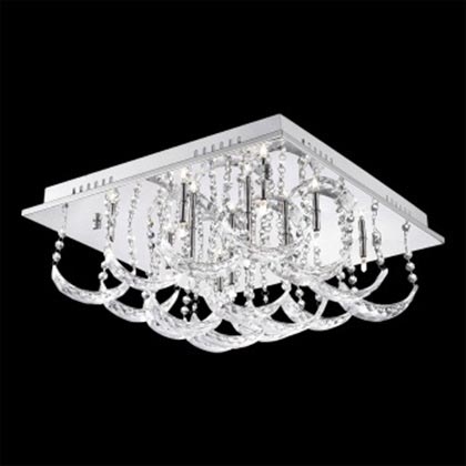 Luxera 64314 - Plafonjera BACARAT 12xG4/20W/230V