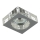LUXERA 71008 - Ugradna lampa ELEGANT 1xGU10/50W/230V