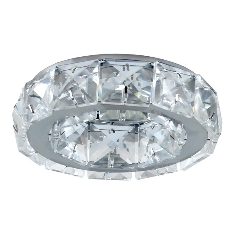 LUXERA 71055 - Ugradna lampa CRYSTALS 1xGU10/50W/230V