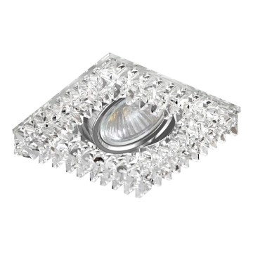 LUXERA 71067 - Ugradbena lampa CRYSTALS 1xGU10/50W/230V