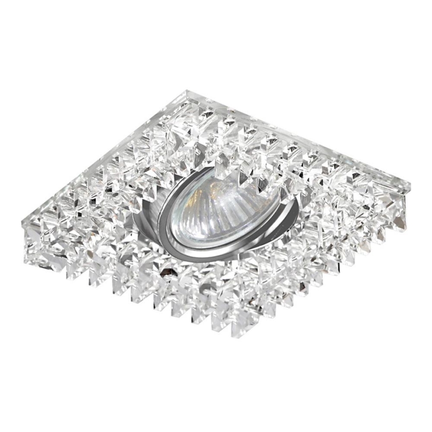 LUXERA 71067 - Ugradbena lampa CRYSTALS 1xGU10/50W/230V