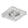 LUXERA 71067 - Ugradbena lampa CRYSTALS 1xGU10/50W/230V