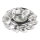 LUXERA 71073 - Ugradna lampa CRYSTALS 1xGU10/50W/230V