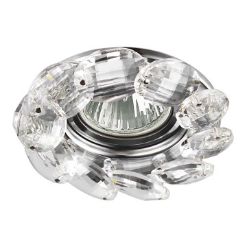 LUXERA 71073 - Ugradna svetiljka CRYSTALS 1xGU10/50W/230V