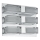 LUXERA 8033 - Plafonjera CASIUS 6xG9/33W/230V