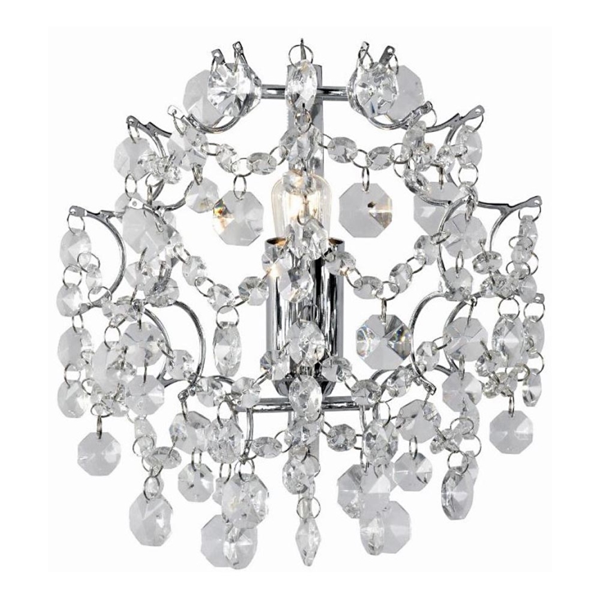 Markslöjd 102335 - Zidna lampa ROSENDAL 1xE14/40W/230V sjajni krom
