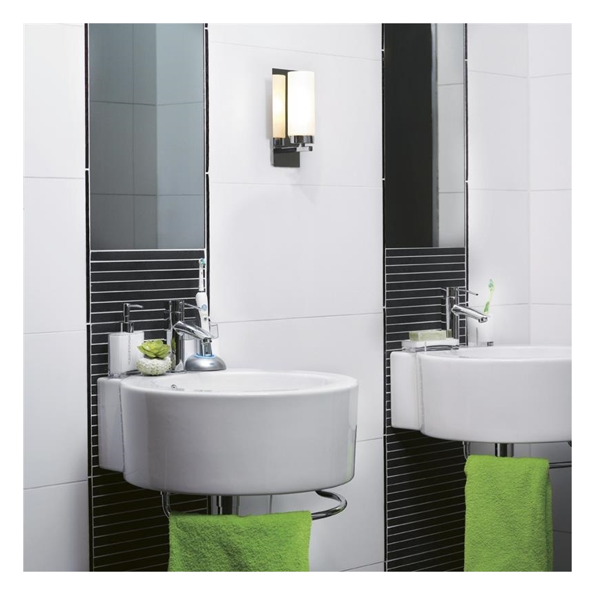 Markslöjd 102476 - Zidna lampa za kupatilo NORRSUNDET 1xE14/40W/230V IP44