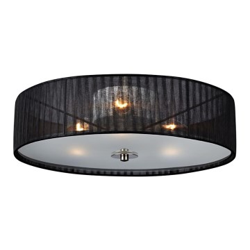 Markslöjd 104884 - Plafonjera BYSKE 3xE14/40W/230V crno