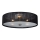Markslöjd 104884 - Plafonjera BYSKE 3xE14/40W/230V crno