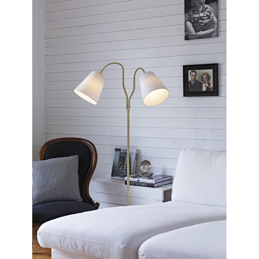 Markslöjd 105274 - Podna lampa MODENA 2xE27/60W/230V