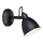 Markslöjd 105814 - Zidna lampa FJÄLLBACKA 1xE14/40W/230V crno