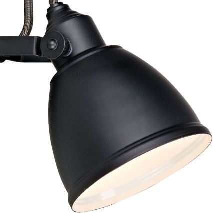 Markslöjd 105814 - Zidna lampa FJÄLLBACKA 1xE14/40W/230V crno