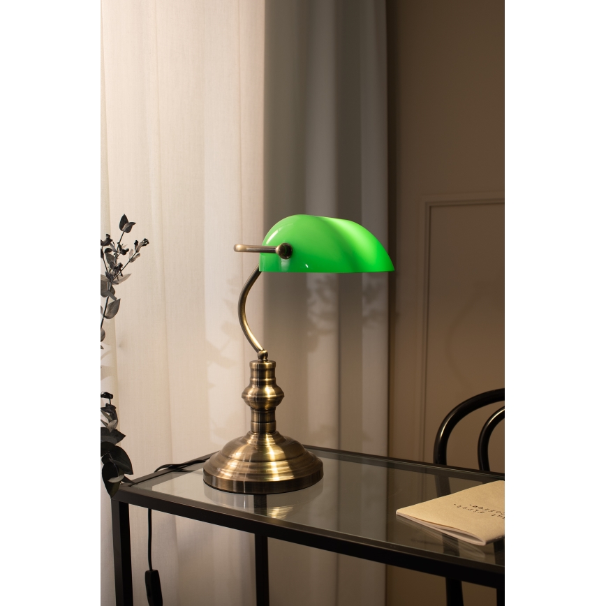 Markslöjd 105931 - Stona lampa BANKERS 1xE14/40W/230V